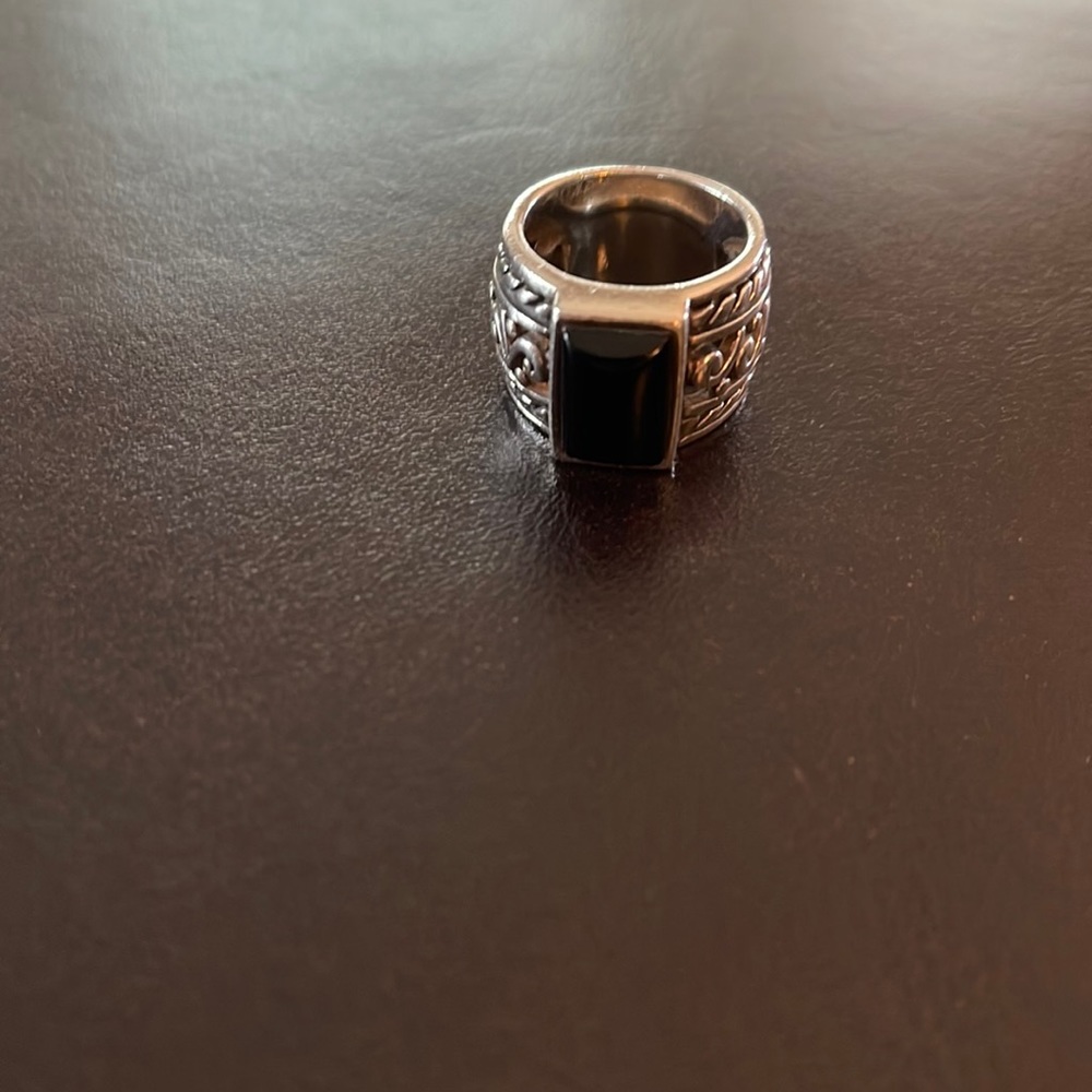 Silpada Black Onyx Ring